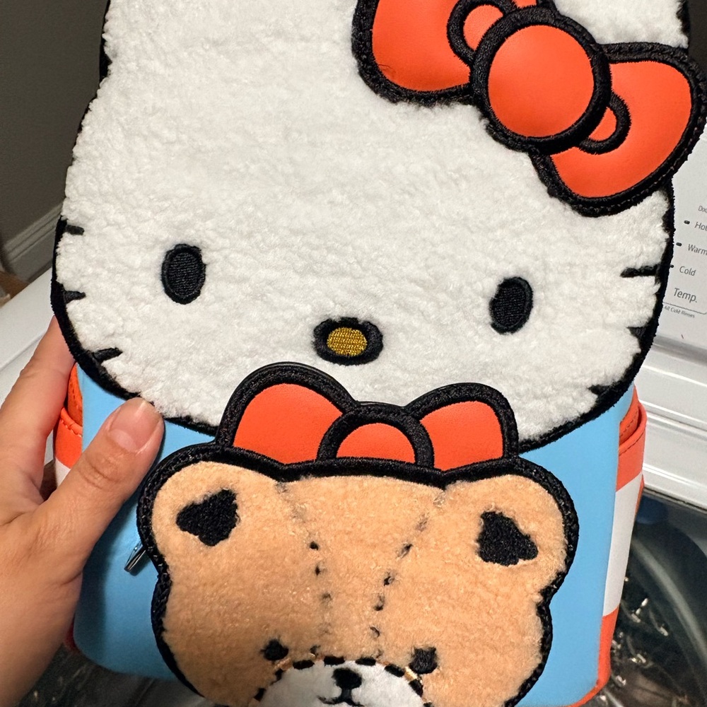 Hello Kitty Plush Backpack 
New Loungefly with tags.